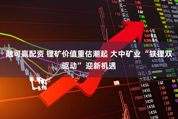 融可赢配资 锂矿价值重估潮起 大中矿业 “铁锂双驱动” 迎新机遇